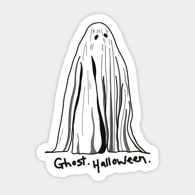 Eleven’s Ghost Sticker by torirosenbaum